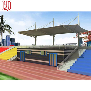 Kiến trúc độ bền kéo màng cấu trúc đúc sẵn sân vận động bóng đá - Product Image 4