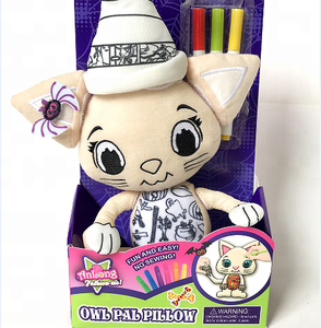 Juguete de Peluche para Colorear DIY/ Diversión para Niños - Product Image 1