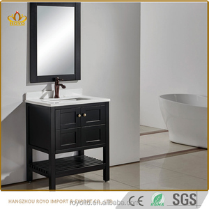 Montado en la pared lavabo espejo diseño Home Depot producto baño vanidad Combo - Product Image 5
