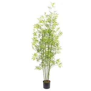 180 cm Kunstmatige Decoratieve Indoor Bamboe Plant