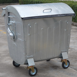 Al aire libre metal contenedor de <span class=keywords><strong>basura</strong></span>, <span class=keywords><strong>cubo</strong></span> de <span class=keywords><strong>basura</strong></span> de metal contenedor, buena calidad metal contenedor - Product Image 3
