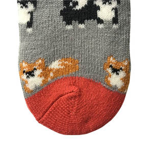 <span class=keywords><strong>Calzini</strong></span> invernali foderati sfocati da donna-morbido Design felpato con polsini pieghevoli, calze calde per la casa - Product Image 5