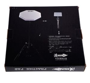 Dụng Cụ Gõ Miếng Đệm Thực Hành Một Mặt Bằng Cao Su Silicon Logo Tùy Chỉnh 10 Inch - Product Image 6