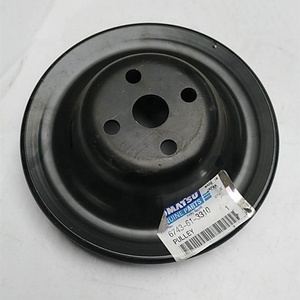 Pulley Penggerak Kipas <span class=keywords><strong>Excavator</strong></span> PC300-7 PC360-7 6743-61-3310 untuk Model Mesin SAA6D114E-2 Suku Cadang <span class=keywords><strong>Excavator</strong></span> - Product Image 4