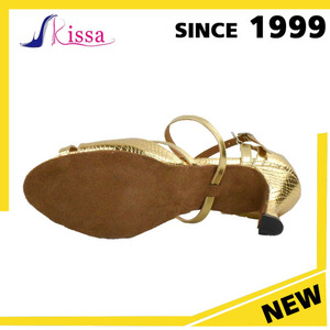 Recién llegado <span class=keywords><strong>de</strong></span> oro charol Women altos talones del estilete zapatos <span class=keywords><strong>de</strong></span> baile <span class=keywords><strong>de</strong></span> <span class=keywords><strong>Salsa</strong></span> Made In China - Product Image 5