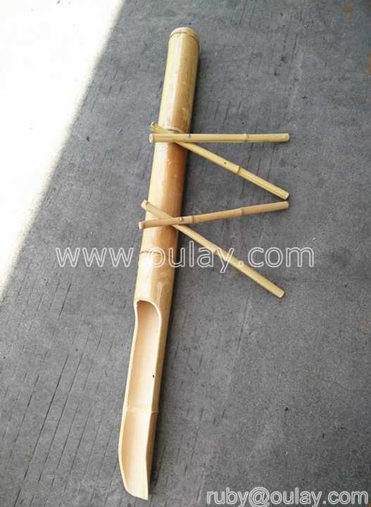 120cm Outdoor Horizontal Bamboo Water Fountains /water Spouts