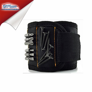 Magnético pulsera bolsa para la celebración de tornillo uñas taladro herramientas de reparación con 10Pcs imanes fuertes - Product Image 2