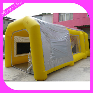 Cheap mobile or car used inflatable paint booth/ inflatable spraying booth/ inflatable spray booth for sale - Product Image 1