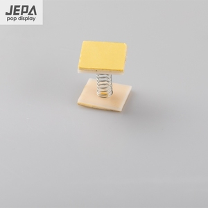 Adhesive <strong>supermarket</strong> pop spring <strong>shelf</strong> advertisign <strong>wobbler</strong> for retail Jepar-pop shelf <strong>advertising</strong> - Product Image 1