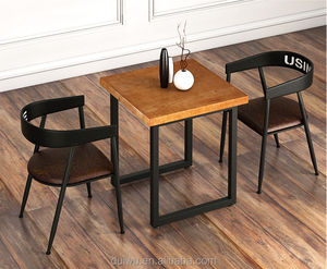 Meubles de <span class=keywords><strong>cafétéria</strong></span> industrielle, <span class=keywords><strong>table</strong></span> en bois massif de haute qualité 48x72, meilleure vente 2017 - Product Image 6