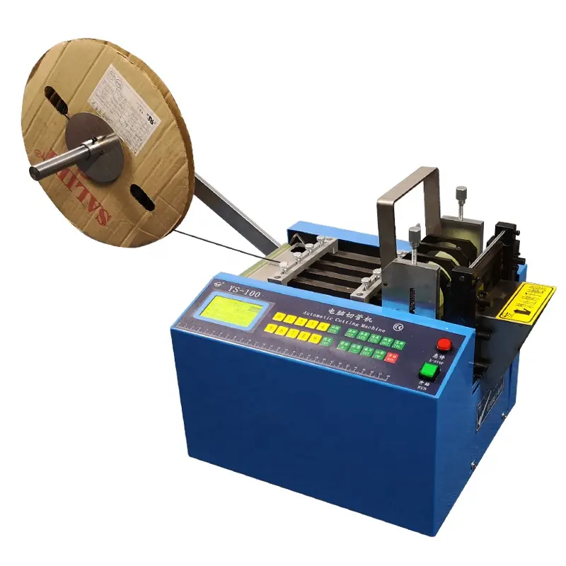 Prix usine YS-100 électrique automatique de tube de pvc machine de découpe machine de coupe de tuyau