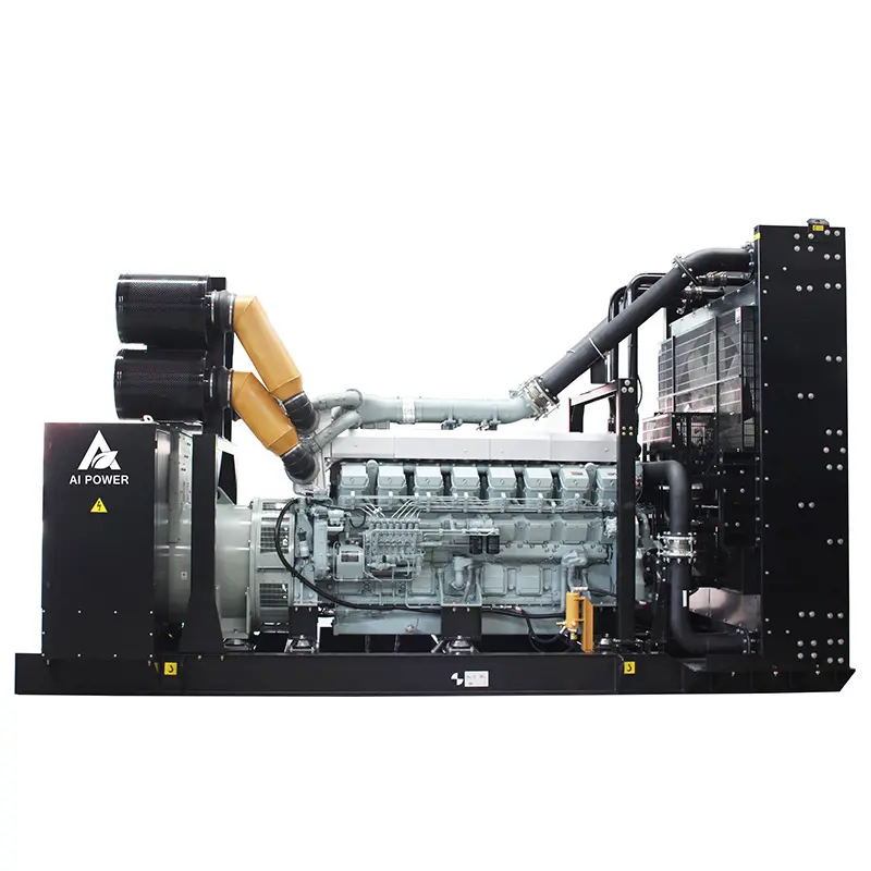 50 hz Ai power diesel generator 1500kva kw power durch Japan Mitsubishi S12R-PTAA2