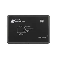 Vendita calda 125Khz RFID Lettore di EM4100 USB di Smart Card Reader Plug and Play TK4100 EM ID Reader Per Access di controllo