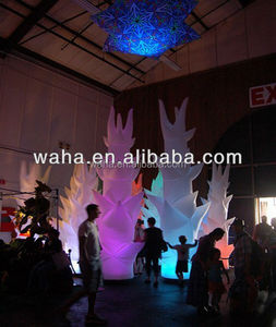 Decorazione Natalizia: Palloncino Gonfiabile a Forma di Germoglio di Bambù con Luci LED, 16 Colori, Dimensioni Personalizzabili per Decorazioni Sceniche - Product Image 4