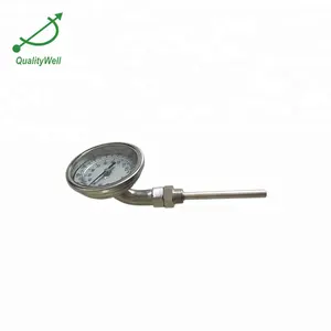 Material alumínio bimetálico termômetro testador medidor temperatura
