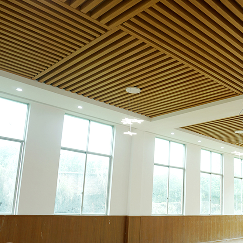 U En Forme de Matériaux De Construction Carrelage Mural Design Prix Bois Lambris Plafond De Cloison