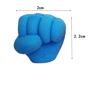 Trở lại Trường Học 3D Phim Hoạt Hình Dễ Thương Rock Paper Scissors Tay Trẻ Em Ma Thuật TPR Tẩy - Product Image 5