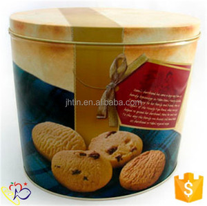 Biscuit <span class=keywords><strong>Cookie</strong></span> Hộp Bao Bì/Sweety Vòng Tin Lon/4c In Ấn Kim Loại Bao Bì Proveedor Trung Quốc - Product Image 5