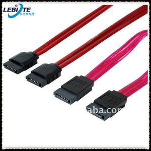 Cao tốc độ tinh khiết Đồng máy tính Cáp Ba Braid PVC che chắn nam-to-nam <span class=keywords><strong>SATA</strong></span> eSATA nội bộ cung cấp điện cao cáp dữ liệu - Product Image 6