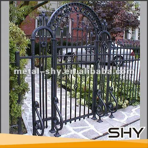 Single Wrought Iron Gates