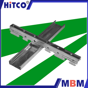 Perfil de Aço Galvanizado para Teto e Drywall, Prata, Certificado ISO9001, Resistente ao Fogo, Antiferrugem, Alta Resistência, Leve - Product Image 3