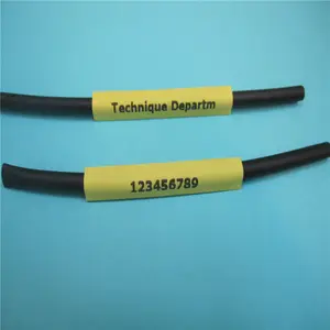 Heat Shrink Plastic Cable marker sleeve