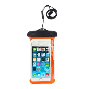 Water Sports Pvc Phone Case Cell Phone Accessory Floating Waterproof Bag Protector Cover for Apple Iphones Multi Color FC-180