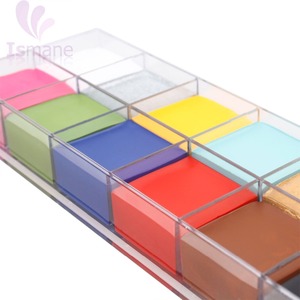 La Cara de Pintura Corporal Pintura Corporal Tatuaje Aceite Pintura Arte Bodypainting 12 Color de Maquillaje Cosmético - Product Image 3