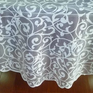 New Arrival irises round tablecloth 70inch Lace dinning table cloths fabric round and square table cover