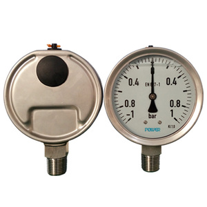 Tamanho 100 milímetros faixa de pressão-1 EN837-1Dial bar para <span class=keywords><strong>1bar</strong></span> indicador composto - Product Image 1