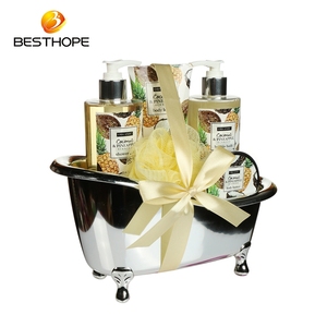 Offre Spéciale OEM COCO spa gel douche cadeau de soins de la peau ensemble de bain dans la baignoire - Product Image 2