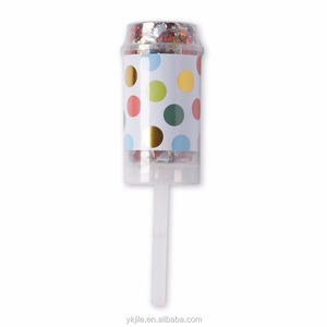 Popular High Quality Plastic <strong>Wedding</strong> / Party Decoration Push-pop <strong>Confetti</strong> - Product Image 1