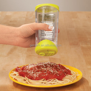 Grattugia Manuale per Frutta e Verdura con Lame in Acciaio Inox, Facile da Pulire, Contenitore per Conservazione e Servizio - Product Image 2