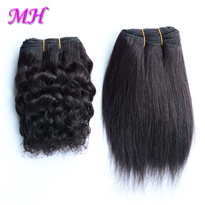 ผมแท้จากแพะ MH Natural Goat Hair Wefted สีบลอนด์ 613 แบบตรง สำหรับตุ๊กตา Blythe/BJD ของเล่นเสริมพัฒนาการ - Product Image 2