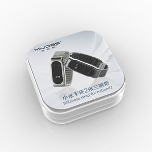 Acero inoxidable 304 Milanese banda de metal pulsera de la muñeca del reemplazo <span class=keywords><strong>correa</strong></span> para xiaomi <span class=keywords><strong>mi</strong></span> banda <span class=keywords><strong>2</strong></span> - Product Image 6