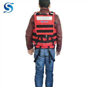Dispositivo di galleggiamento personale del giubbotto di salvataggio del tessuto di Waterfun 150N Oxford per salvataggio rapido dell'acqua - Product Image 5