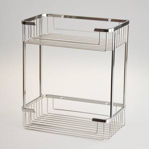 Taiwan Design Hot Sale 2 Tier Corner Stainless Bathroom Rack - Product Image 6