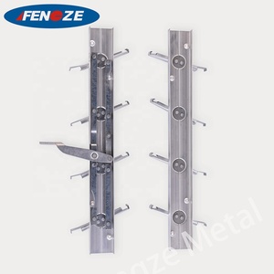 B4フレームシャッターバルコニー固定ガラスアルミルーバーjalousie窓ストリップハードウェア - Product Image 3