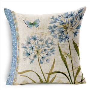 Venta al por mayor de aves y mariposa zafu cojín - Product Image 3