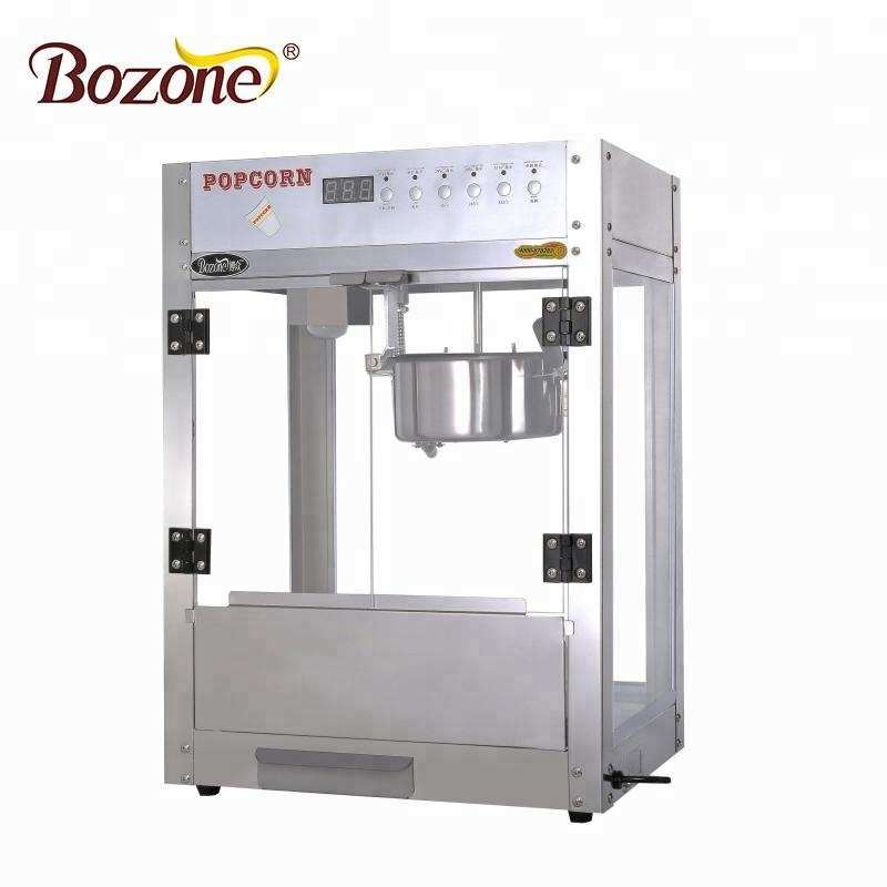 Voll automatischer Hersteller Verschiedene Stile Kommerzielle Hoch produktion Industrielle Popcorn Karamell 20oz Popcorn Maschine