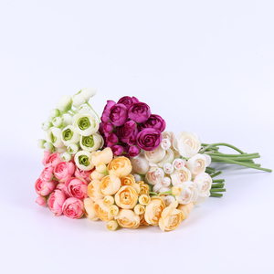 ช่อดอกขนาดเล็กทรงดอกบัว,ขนาดเล็กสำหรับตกแต่งผ้าไหม - Product Image 4
