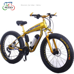 Bicystar électrique vélo 2017, 26 "500 w Batterie Au Lithium fat tire <span class=keywords><strong>elec</strong></span> vélo, <span class=keywords><strong>pliant</strong></span> électrique moteur fat tire vélo fait en - Product Image 6