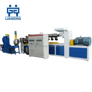 PE PP film two extruder granulation machines/ film granulating line / plastic recycling granulator