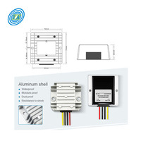 Faible consommation d'énergie Automatique De Voiture dc dc convertisseur 12 v à 24 v 10A alimentation