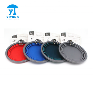 2 pacotes, tigela de cães dobrável de grande tamanho, silicone de grau alimentar, livre de bpa, copo expansível, prato para animal de estimação, gato, água alimentar - Product Image 2