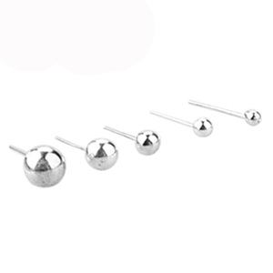 <span class=keywords><strong>Plata</strong></span> esterlina 925 pequeño stud pendientes - Product Image 1