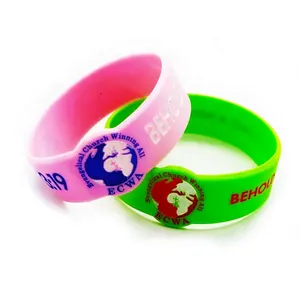 2024 best sells fast delivery customized OEM silicone hand band wristband