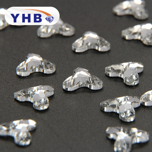 Yhb Hot Koop Rechthoek Glas Fancy Stenen Voor Kledingstuk Accessoires - Product Image 1