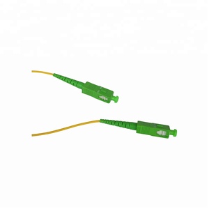 Cavo Patch in Fibra Ottica a Bassa Perdita SC/APC SM 9/125 SX 1.6mm 3m G657A per FTTH, Tipo Pigtail - Product Image 3