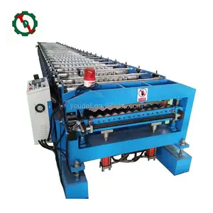 Hàng Hóa Xuất Khẩu Tấm Mái Panel Roof Sheet Making Roll Forming Machine